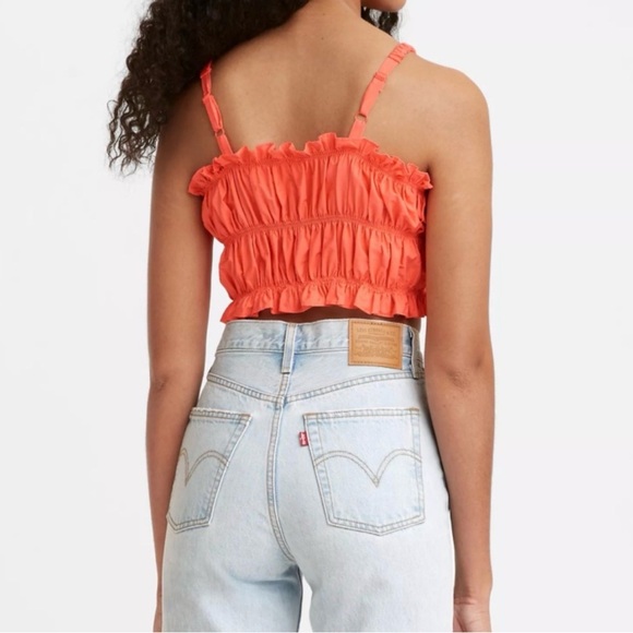 SHARA CINCHED TINY TOP - Picture 2 of 5